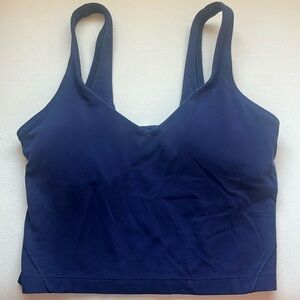 lululemon Align™ Tank Top Light Support, A/B Cup in navy for $28